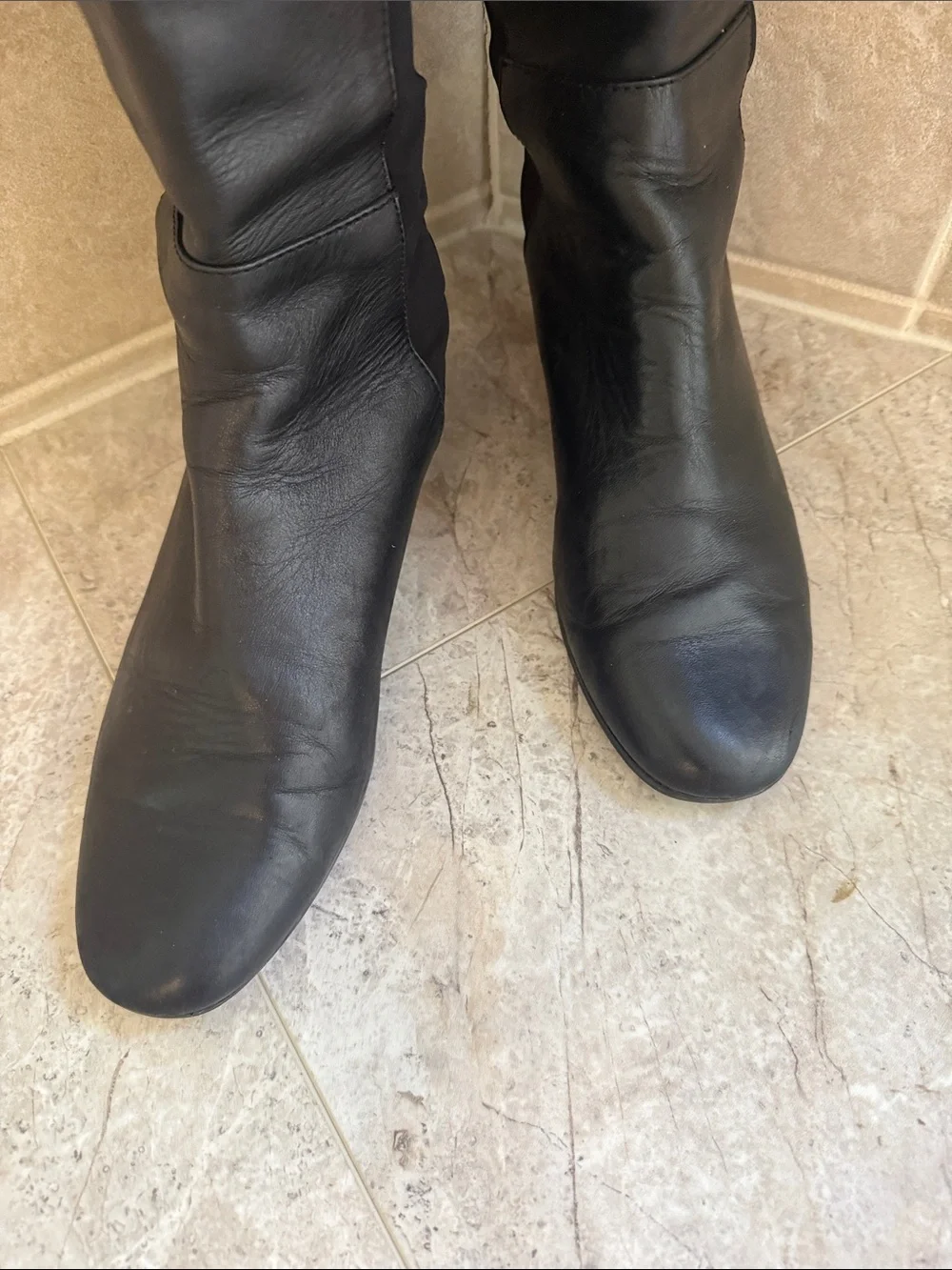 Vince Camuto Karita Over the Knee Black Boots